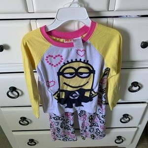 Size 7/8 Despicable Me Pajamas!